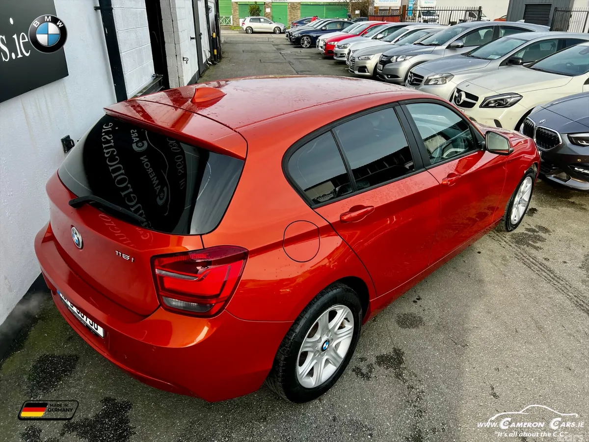 BMW 1-Series Hatchback, Petrol, 2015, Orange