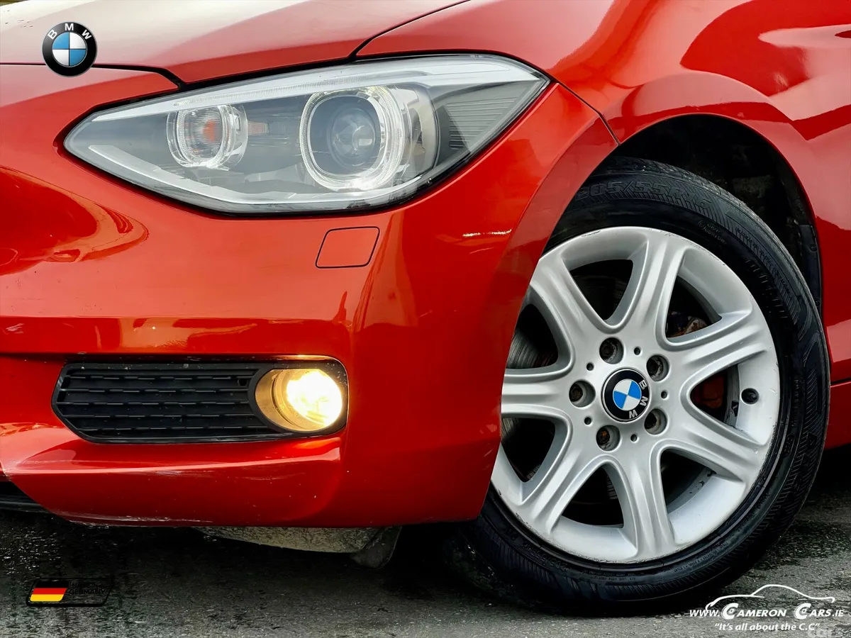 BMW 1-Series Hatchback, Petrol, 2015, Orange