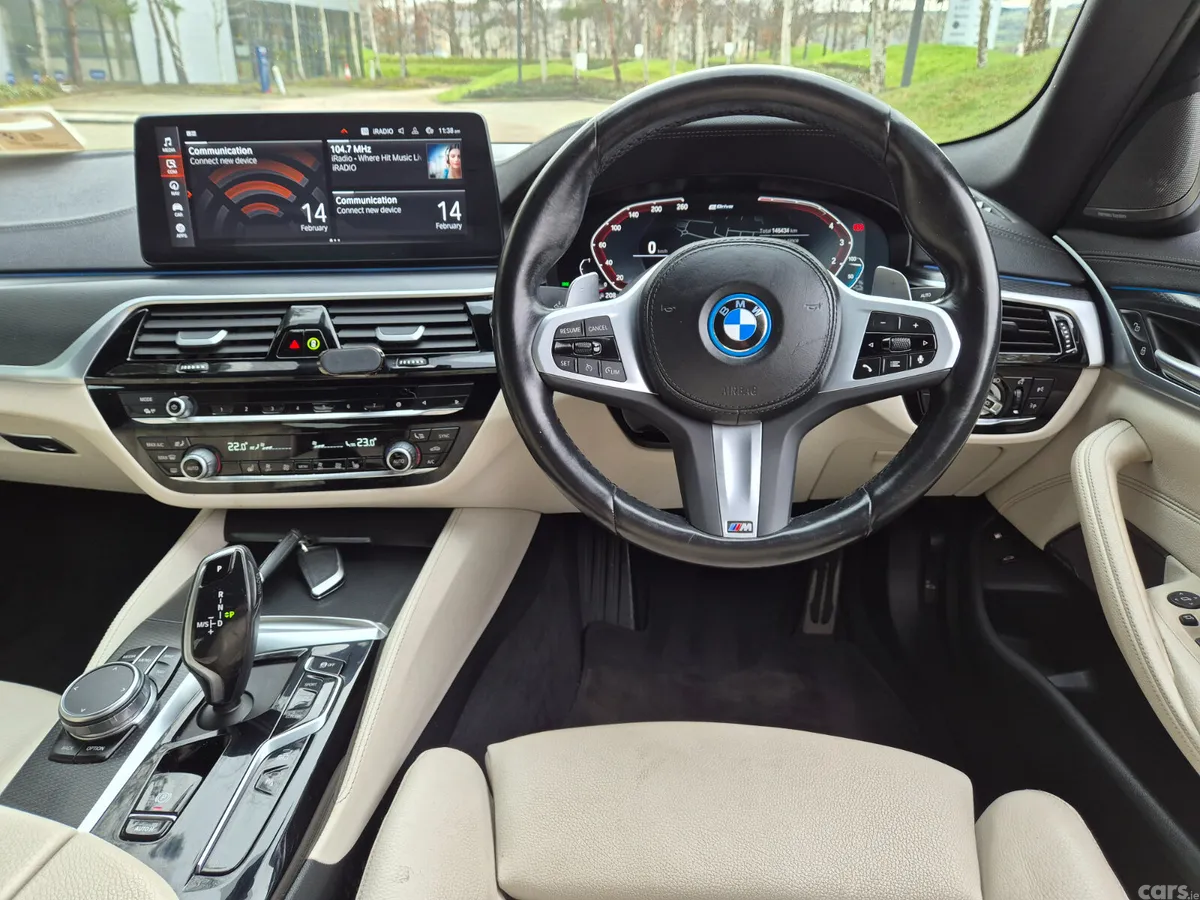 BMW 5-Series Saloon, Petrol Plug-in Hybrid, 2023, Grey