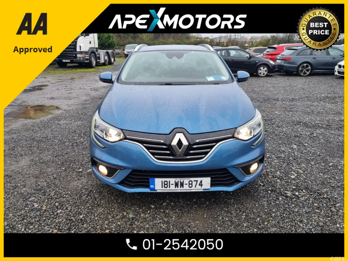 Renault Megane Estate, Diesel, 2018, Blue