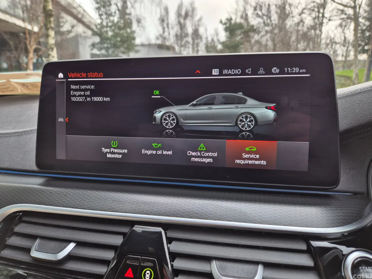 BMW 5-Series Saloon, Petrol Plug-in Hybrid, 2023, Grey