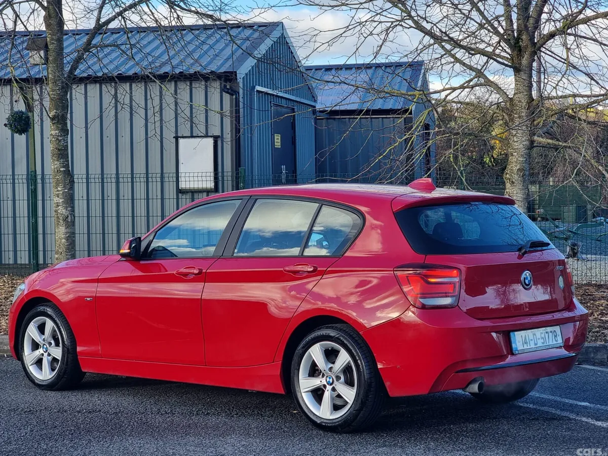 BMW 1-Series Hatchback, Petrol, 2014, Red