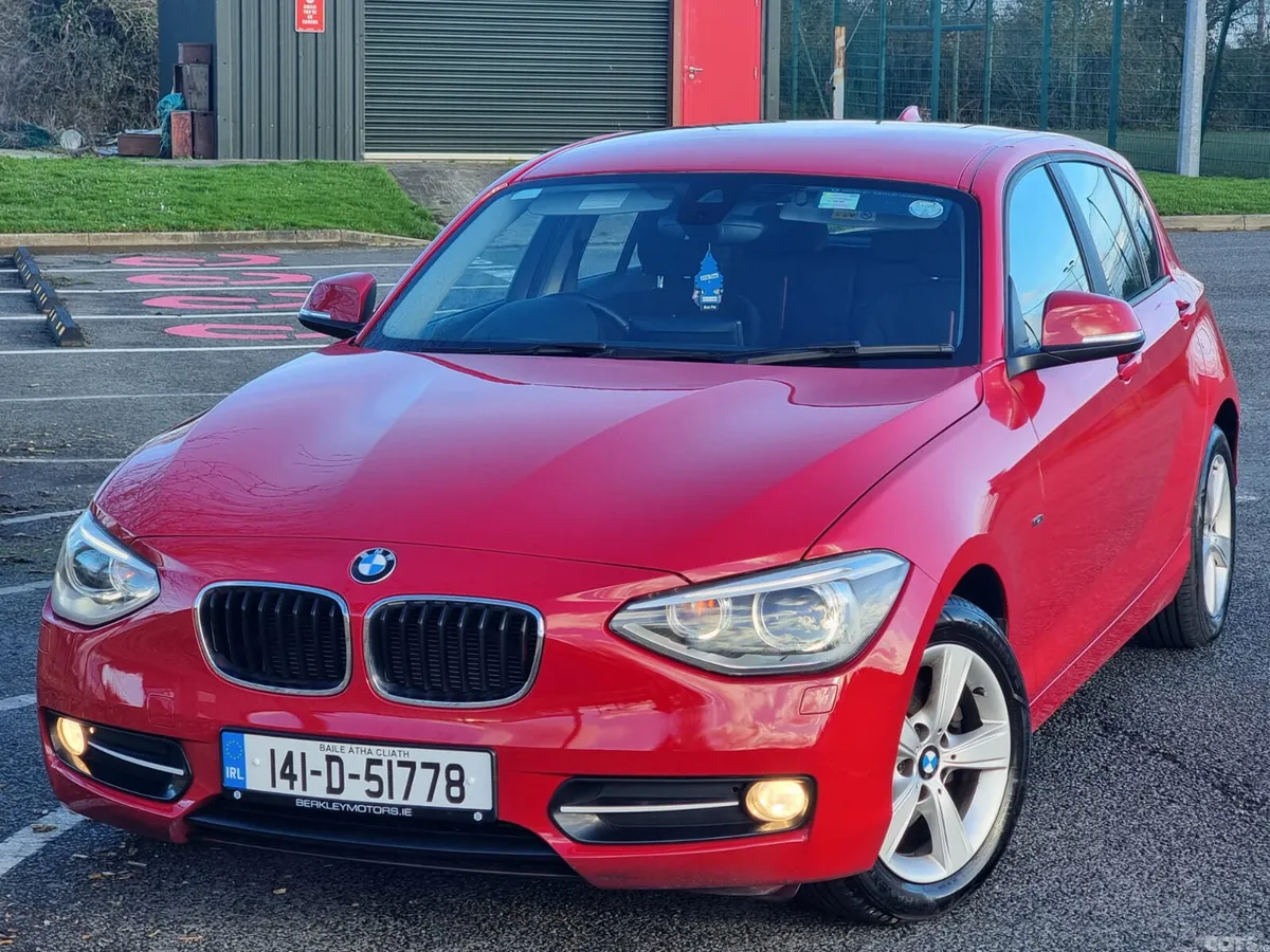 BMW 1-Series Hatchback, Petrol, 2014, Red