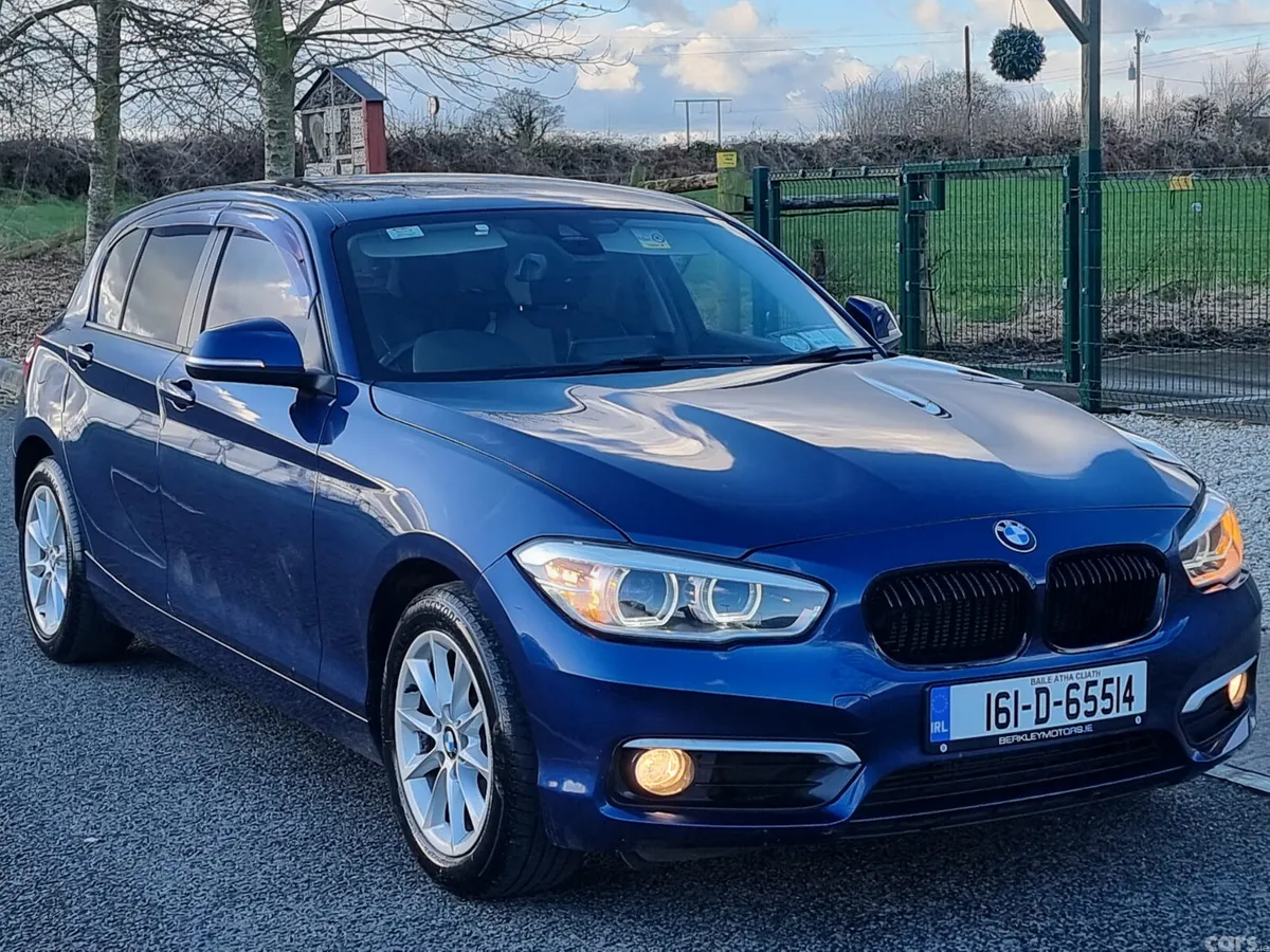 BMW 1-Series Hatchback, Petrol, 2016, Blue