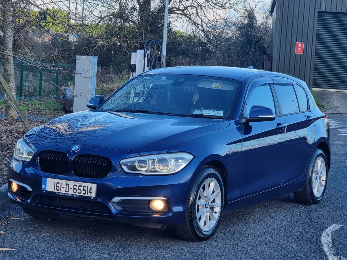 BMW 1-Series Hatchback, Petrol, 2016, Blue