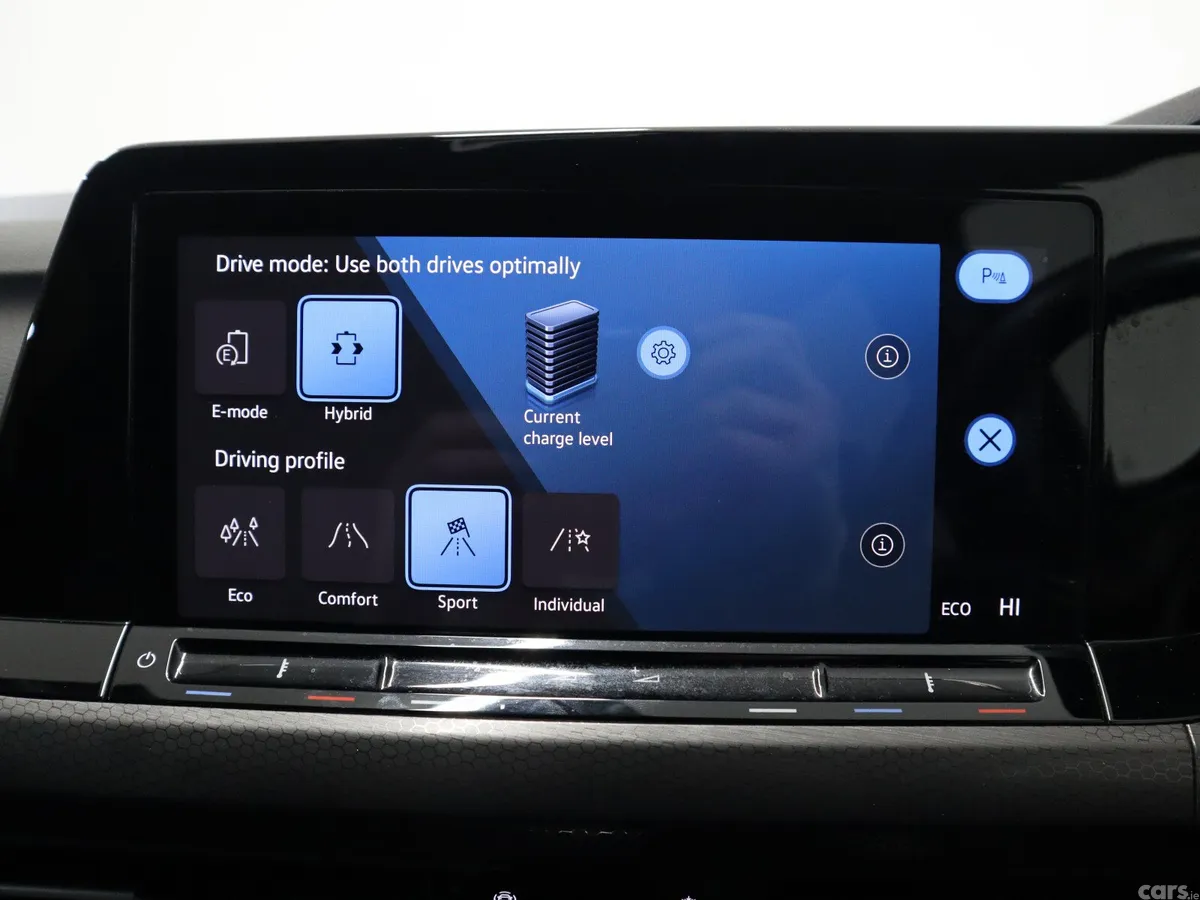 Volkswagen Golf Hatchback, Petrol Hybrid, 2023, Black