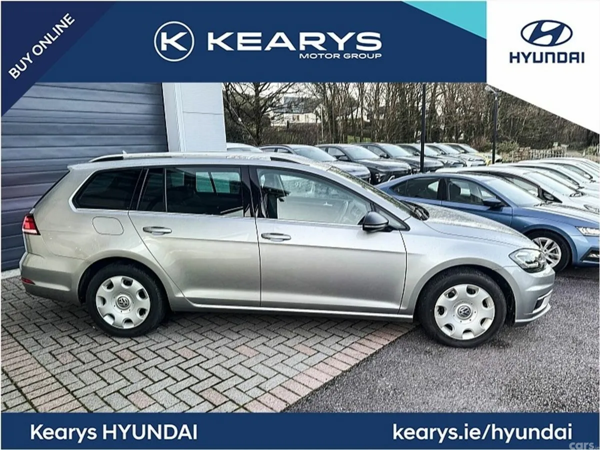 Volkswagen Golf Estate, Petrol, 2019, Silver