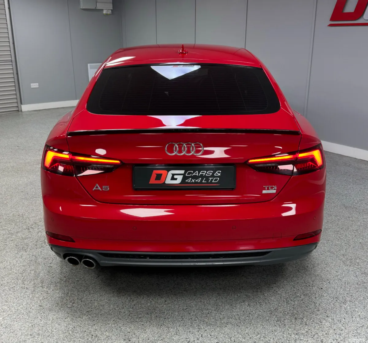 Audi A5 Hatchback, Diesel, 2018, Red