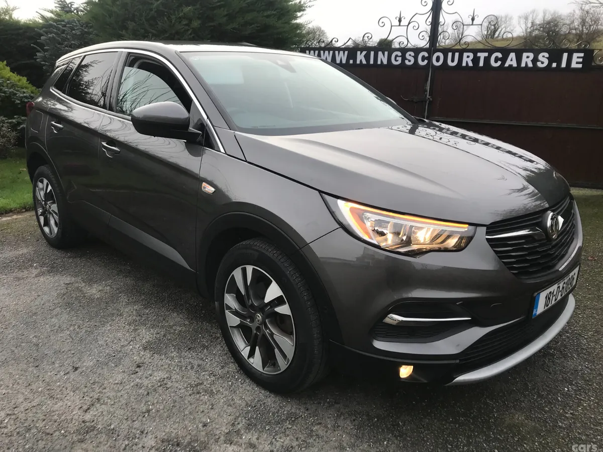 Vauxhall Grandland X Hatchback, Petrol, 2018, Grey