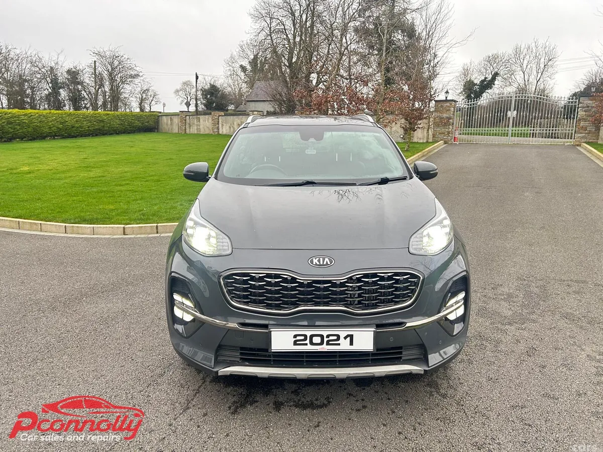 Kia Sportage SUV, Diesel Hybrid, 2021, Grey