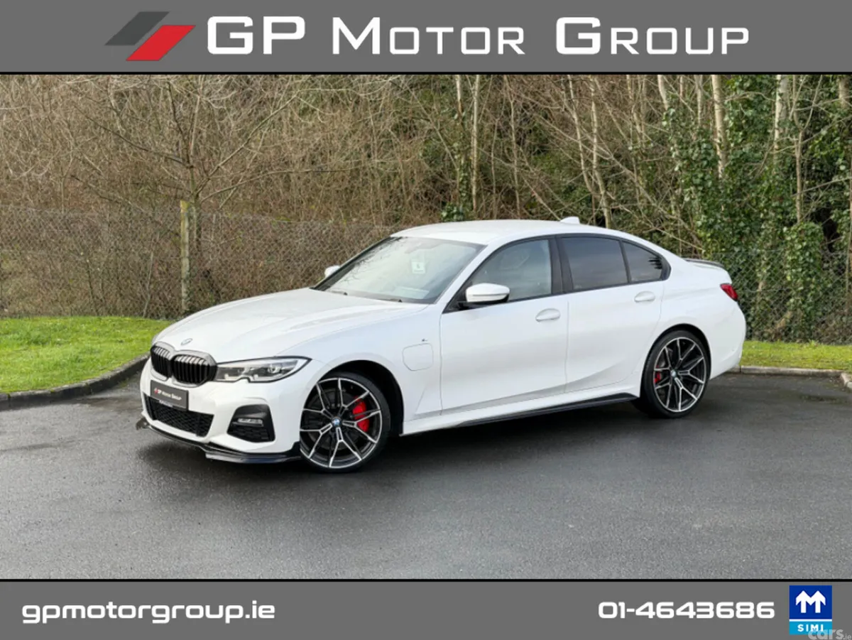 BMW 3-Series Saloon, Petrol Plug-in Hybrid, 2020, White