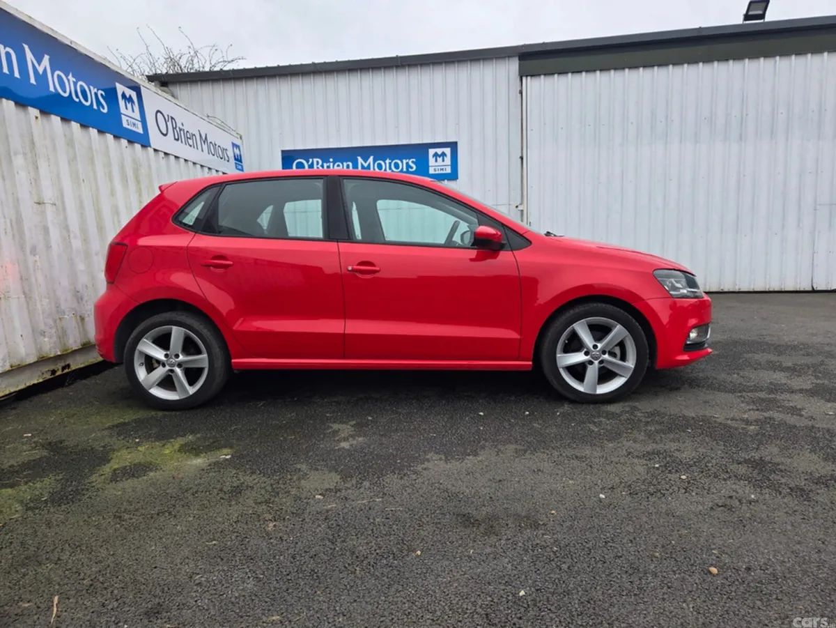 Volkswagen Polo Hatchback, Petrol, 2016, Red