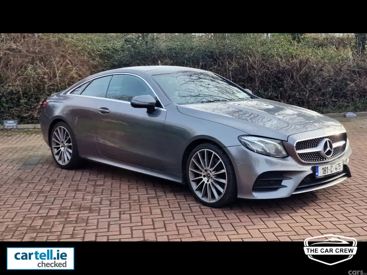 Mercedes-Benz E-Class Coupe, Diesel, 2018, Grey