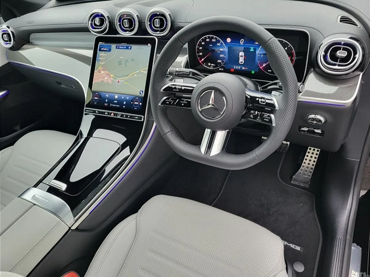 Mercedes-Benz GLC Coupe, Diesel Hybrid, 2027, Black
