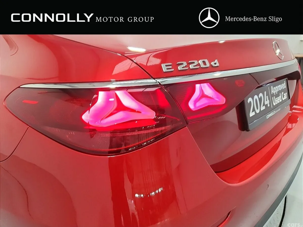 Mercedes-Benz E-Class Saloon, Diesel, 2024, Red