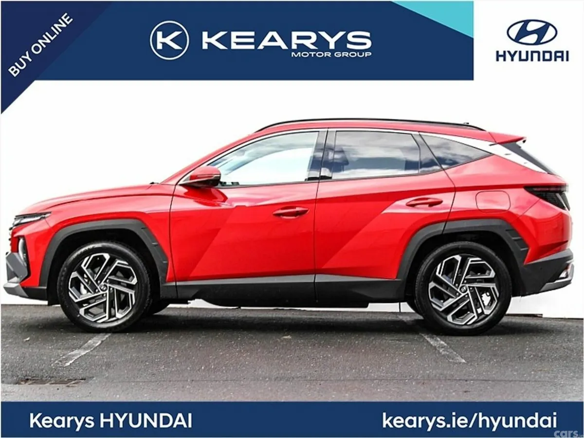Hyundai Tucson SUV, Petrol Plug-in Hybrid, 2025, Red