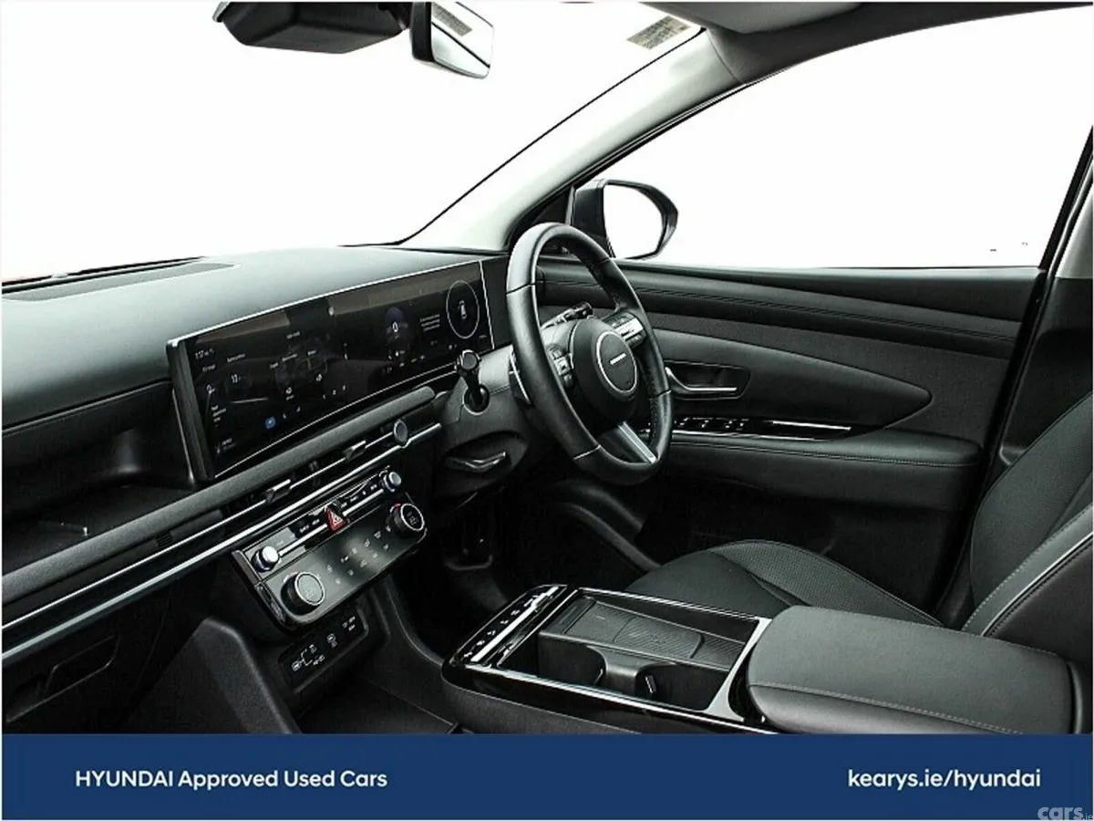 Hyundai Tucson SUV, Petrol Plug-in Hybrid, 2025, Red
