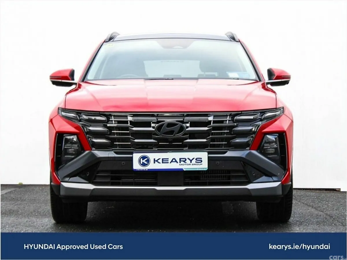 Hyundai Tucson SUV, Petrol Plug-in Hybrid, 2025, Red
