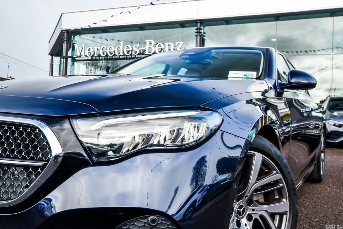 Mercedes-Benz E-Class Saloon, Diesel Hybrid, 2024, Blue