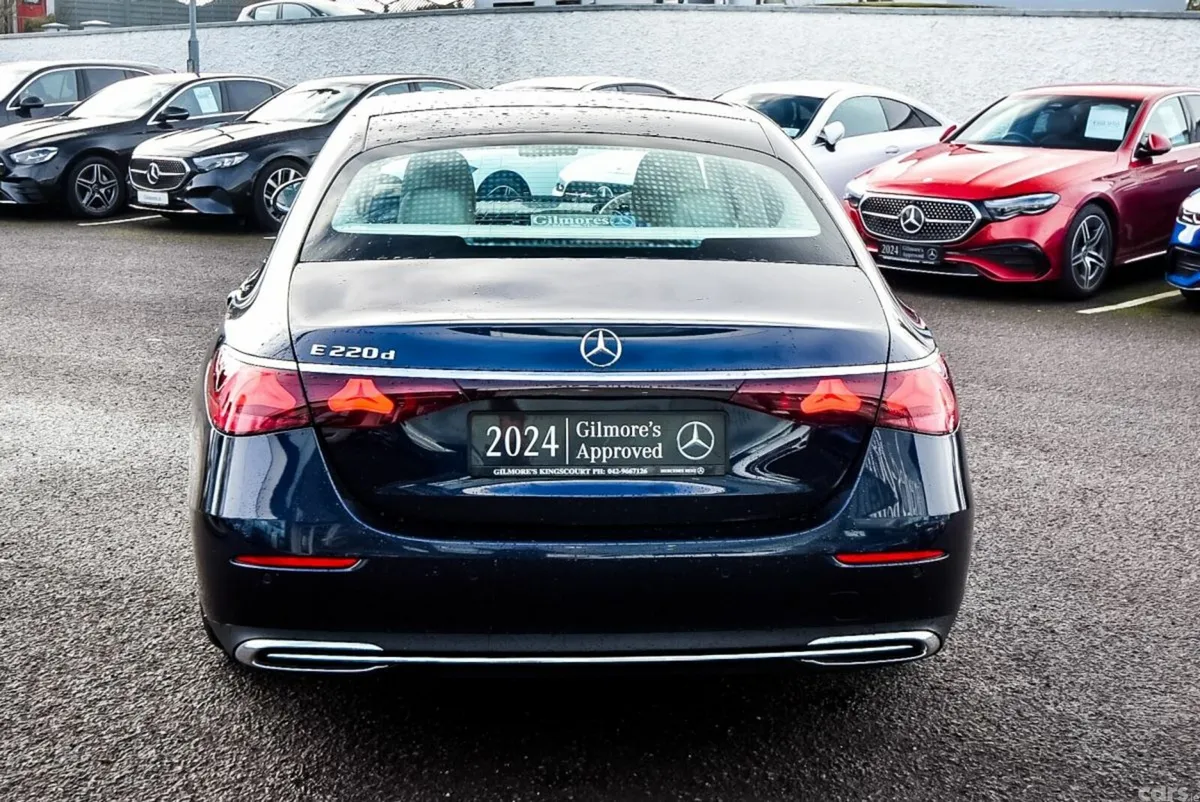Mercedes-Benz E-Class Saloon, Diesel Hybrid, 2024, Blue