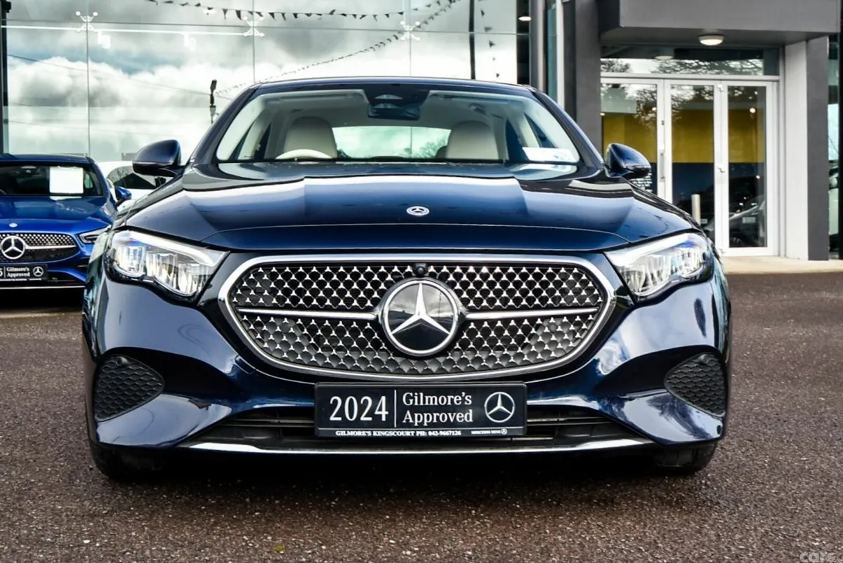 Mercedes-Benz E-Class Saloon, Diesel Hybrid, 2024, Blue