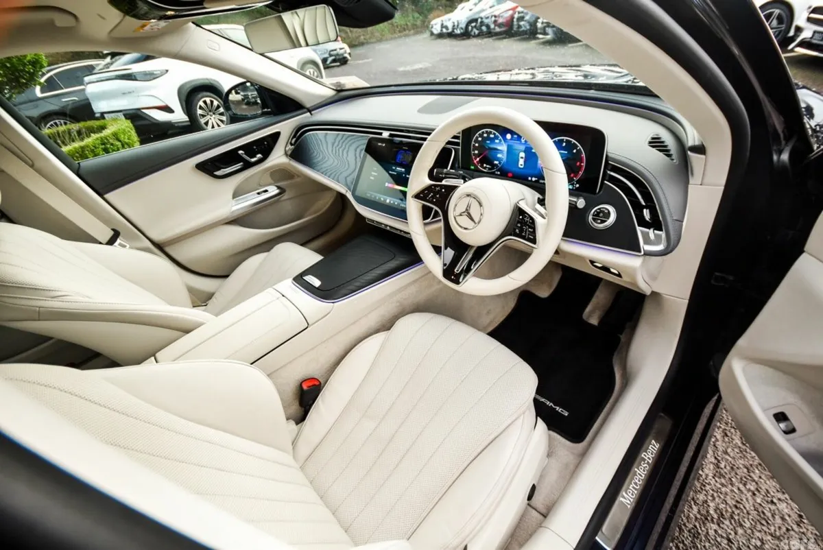 Mercedes-Benz E-Class Saloon, Diesel Hybrid, 2024, Blue