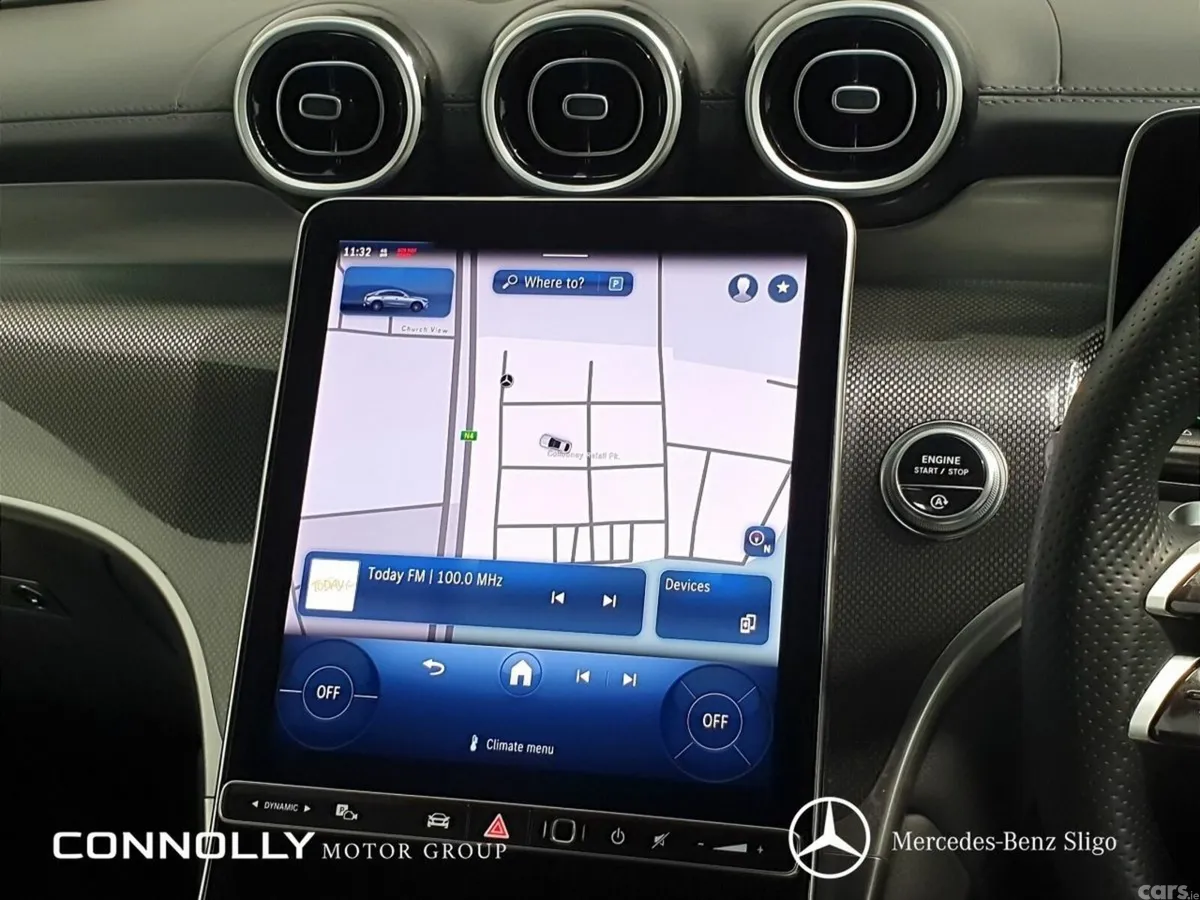 Mercedes-Benz GLC Coupe, Diesel Hybrid, 2024, Black