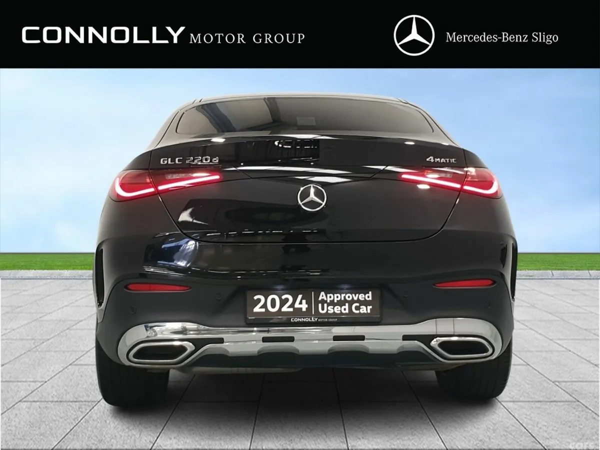 Mercedes-Benz GLC Coupe, Diesel Hybrid, 2024, Black