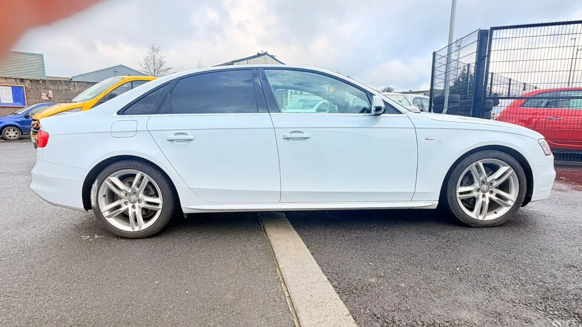 Audi A4 Saloon, Petrol, 2014, White