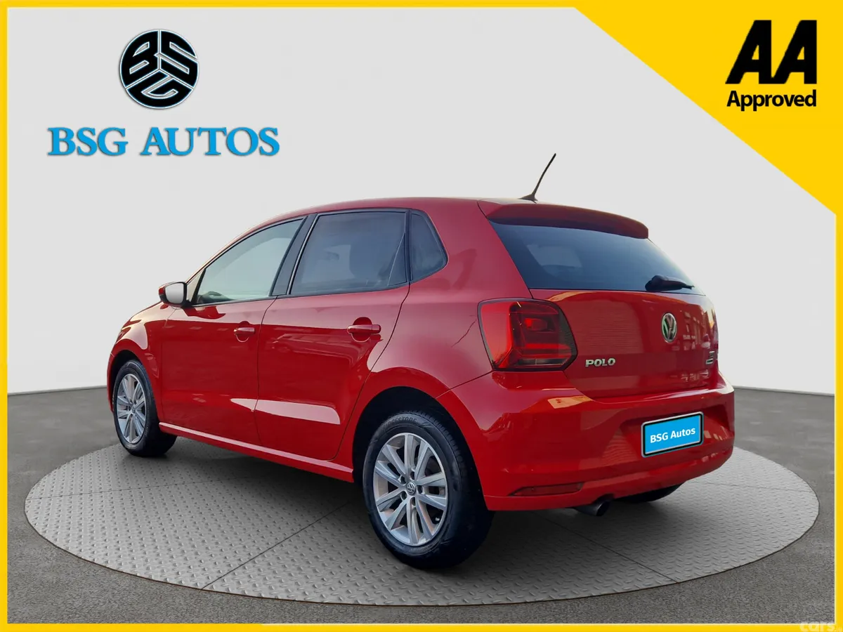 Volkswagen Polo Hatchback, Petrol, 2016, Red
