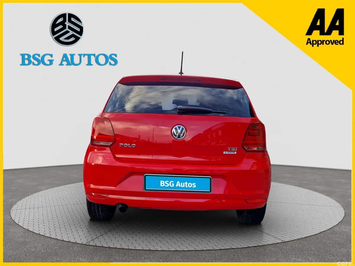 Volkswagen Polo Hatchback, Petrol, 2016, Red