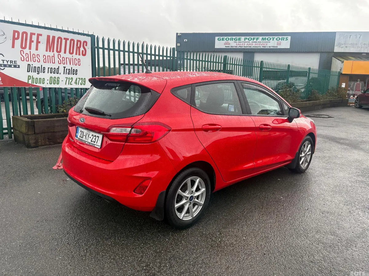 Ford Fiesta Hatchback, Petrol, 2020, Red