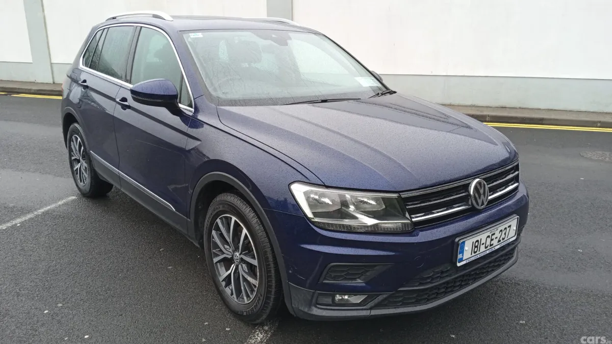 Volkswagen Tiguan SUV, Diesel, 2018, Blue