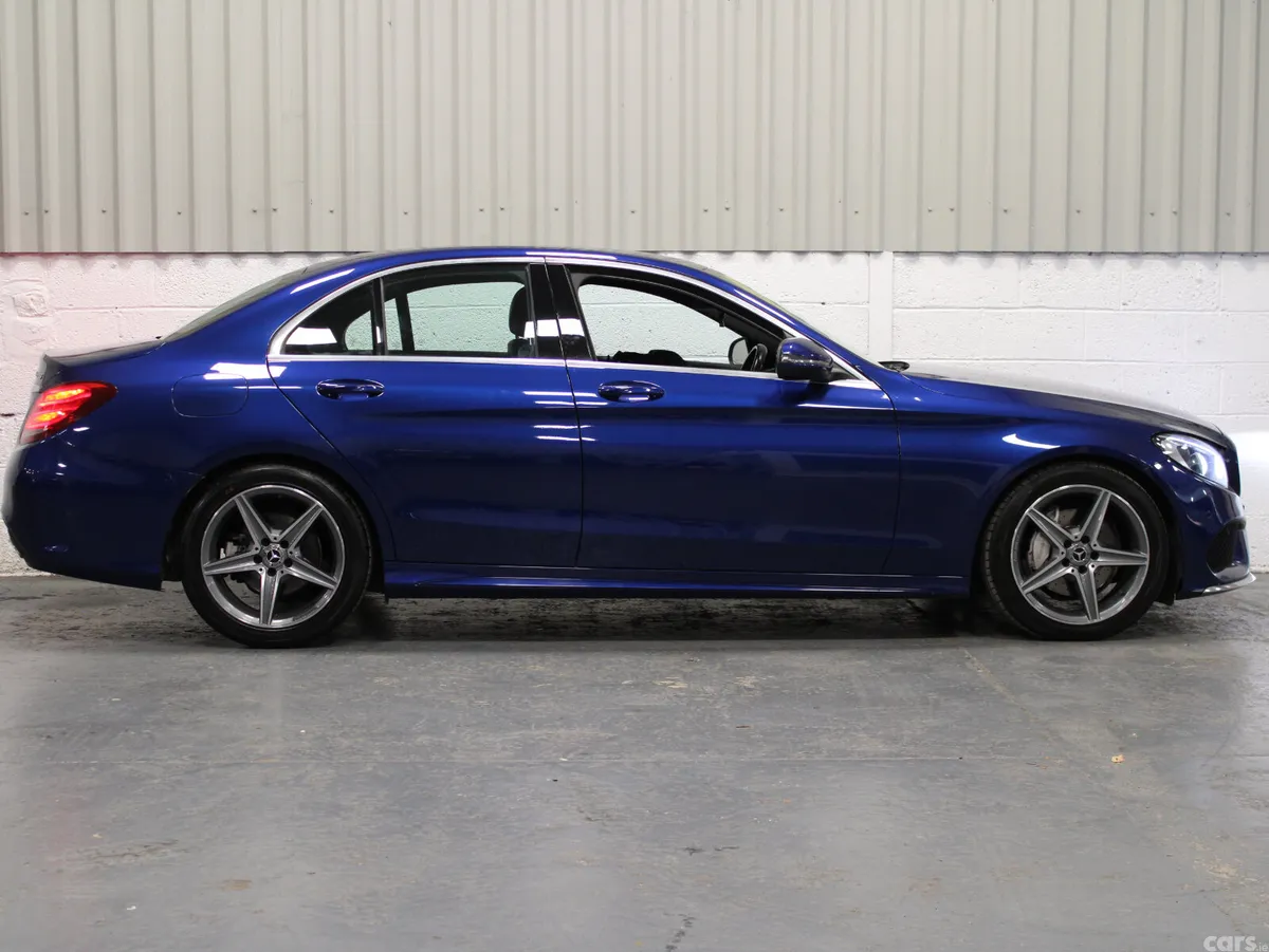 Mercedes-Benz C-Class Saloon, Diesel, 2018, Blue