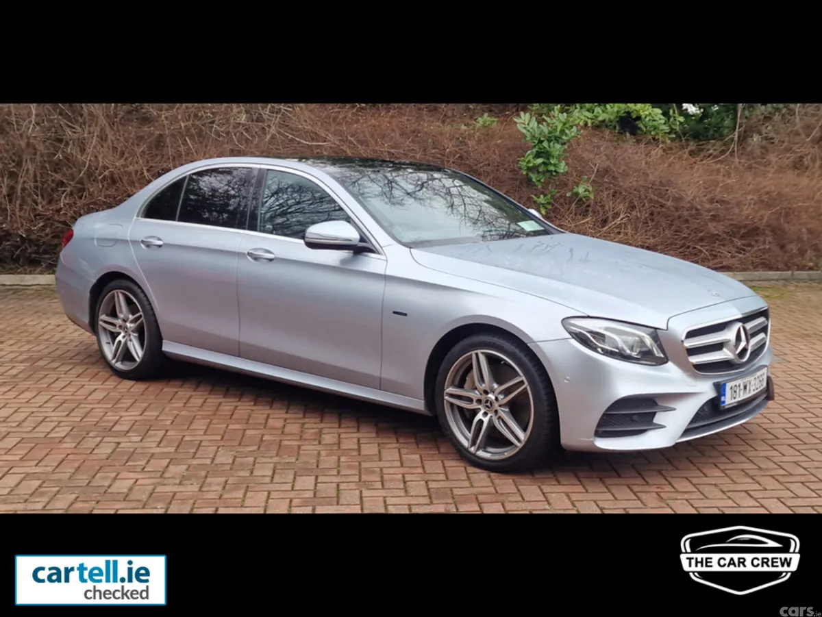 Mercedes-Benz E-Class Saloon, Petrol Plug-in Hybrid, 2018, Silver
