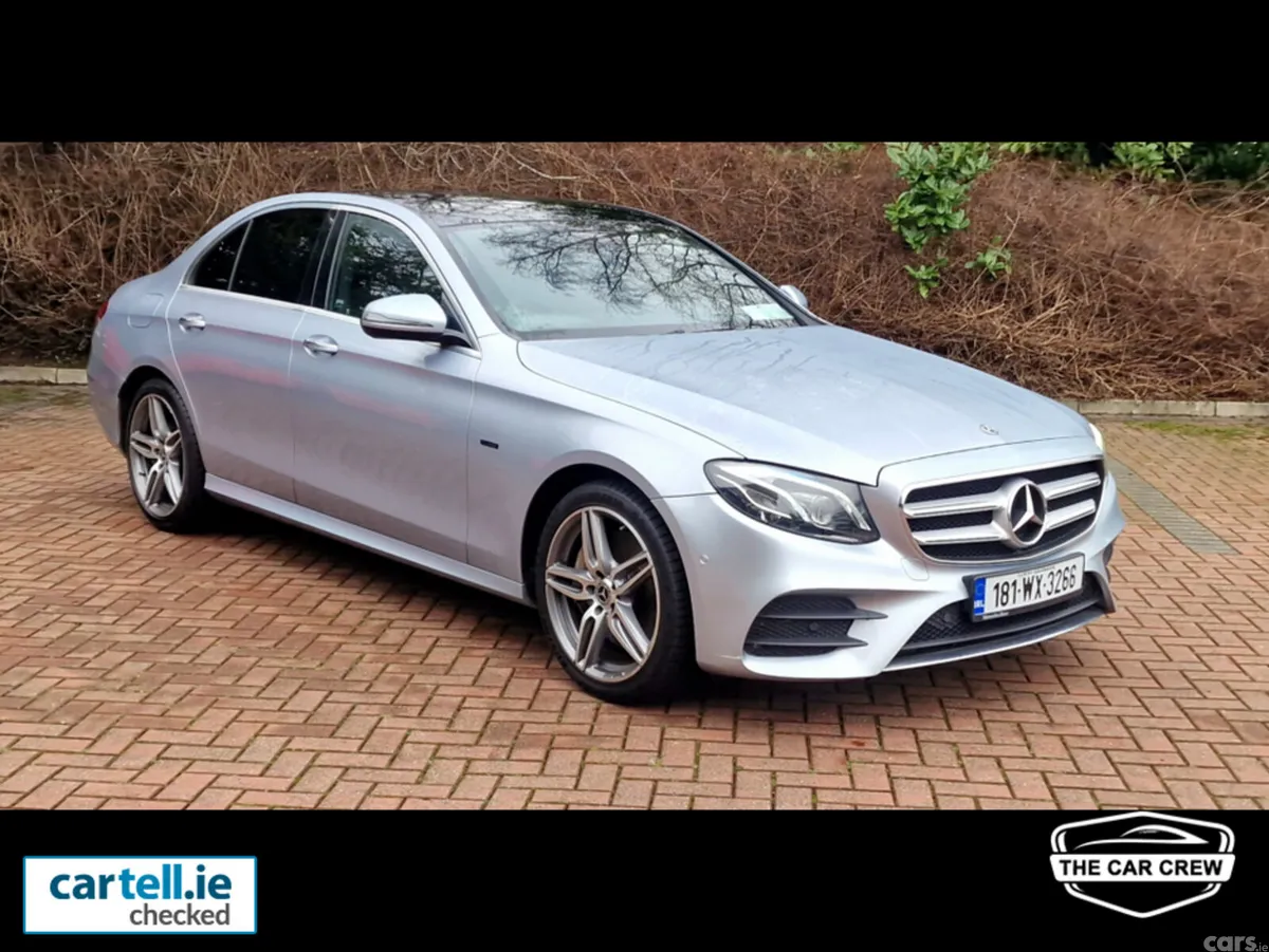 Mercedes-Benz E-Class Saloon, Petrol Plug-in Hybrid, 2018, Silver