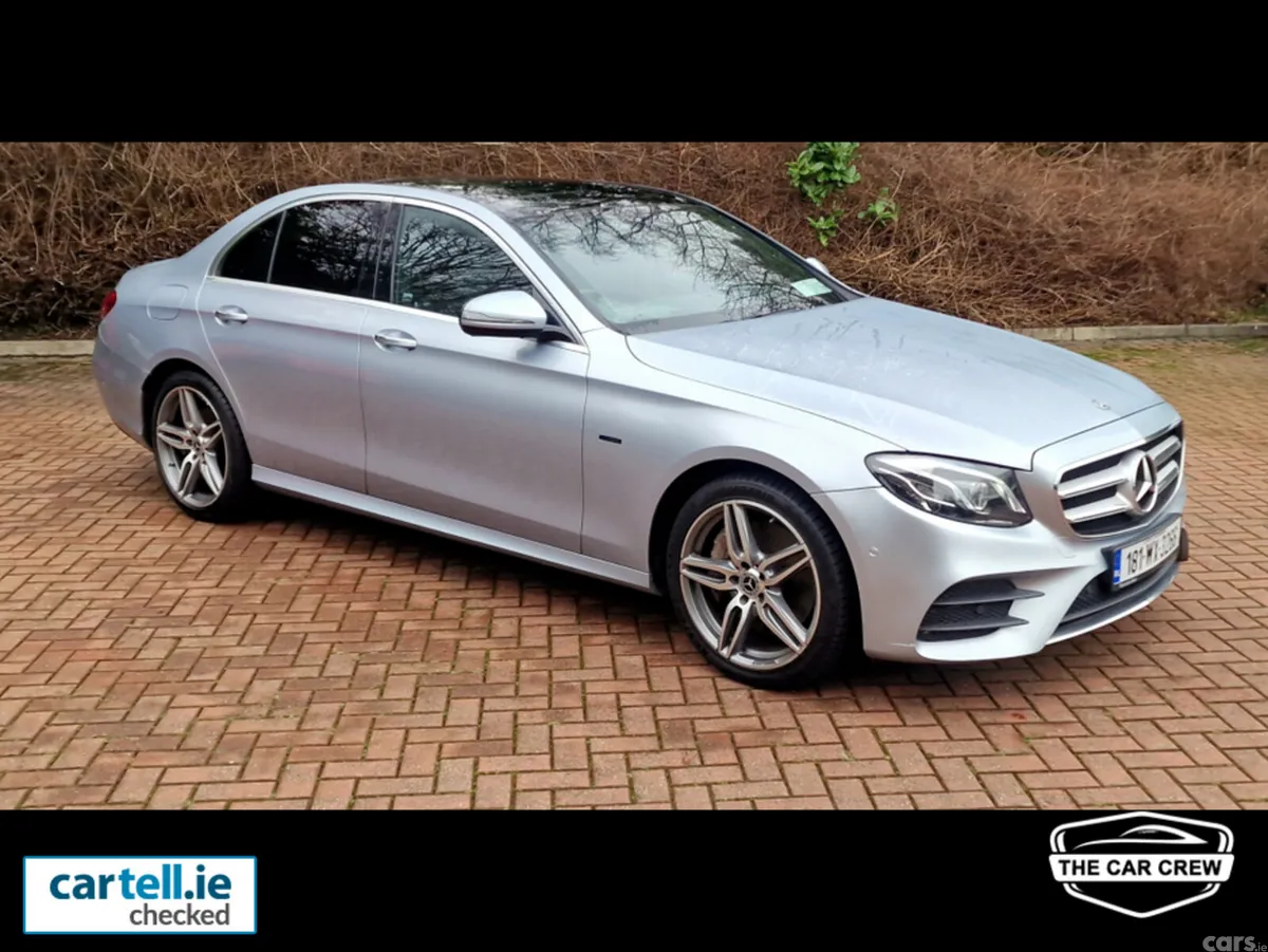 Mercedes-Benz E-Class Saloon, Petrol Plug-in Hybrid, 2018, Silver