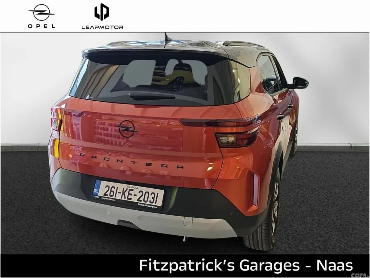Opel Frontera SUV, Petrol Hybrid, 2026, Orange