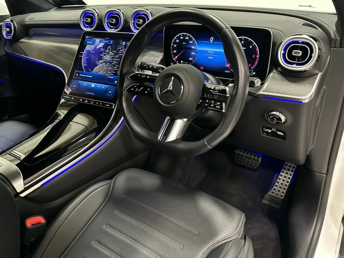 Mercedes-Benz GLC SUV, Diesel Hybrid, 2023, White
