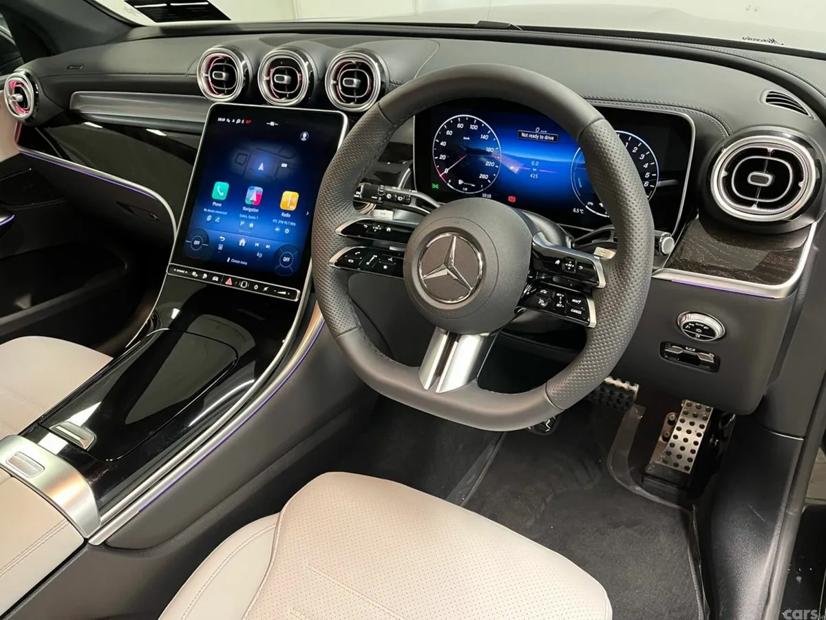 Mercedes-Benz GLC SUV, Petrol Plug-in Hybrid, 2026, Black