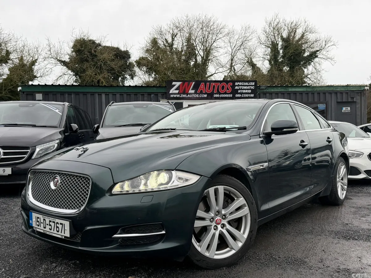 Jaguar XJ Saloon, Diesel, 2015, Green