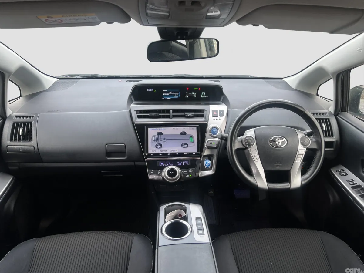 Toyota Prius MPV, Petrol Hybrid, 2019, Black