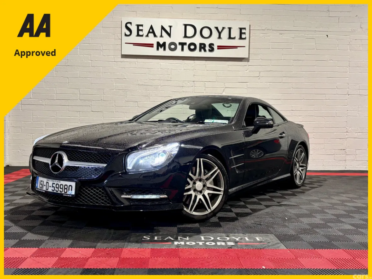 Mercedes-Benz SL-Class Convertible, Petrol, 2015, Black