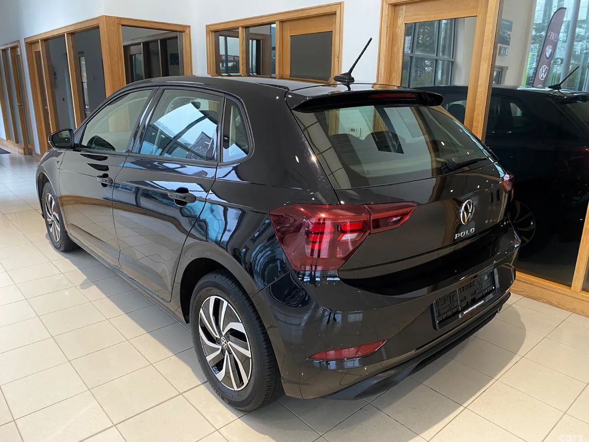 Volkswagen Polo Hatchback, Petrol, 2023, Black