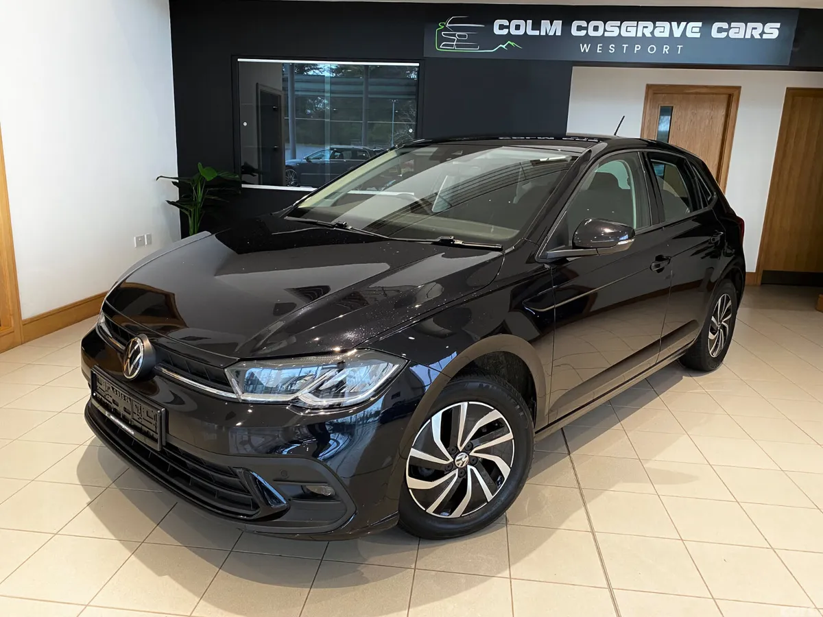 Volkswagen Polo Hatchback, Petrol, 2023, Black