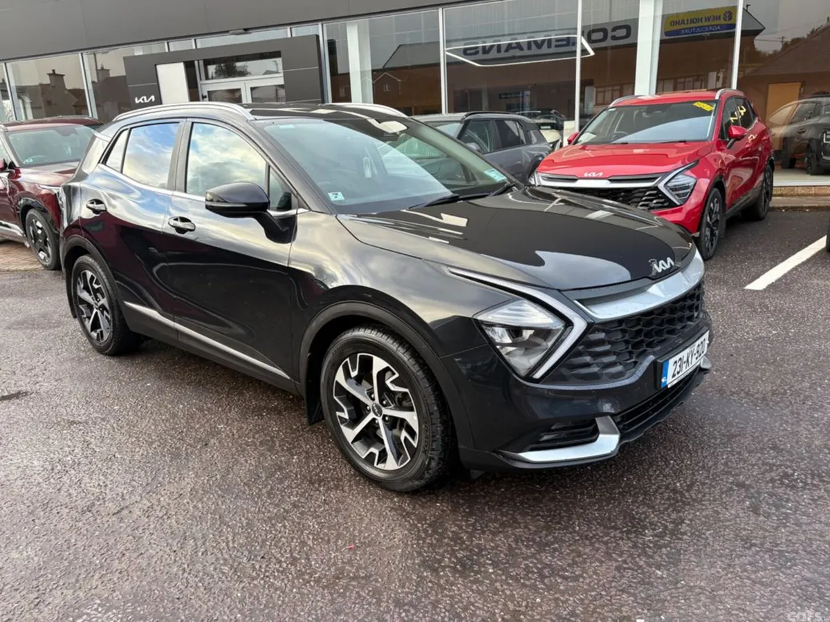 Kia Sportage SUV, Diesel Hybrid, 2023, Black