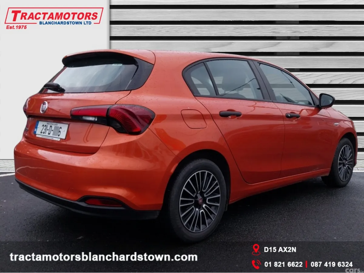 Fiat Tipo Hatchback, Petrol, 2023, Orange
