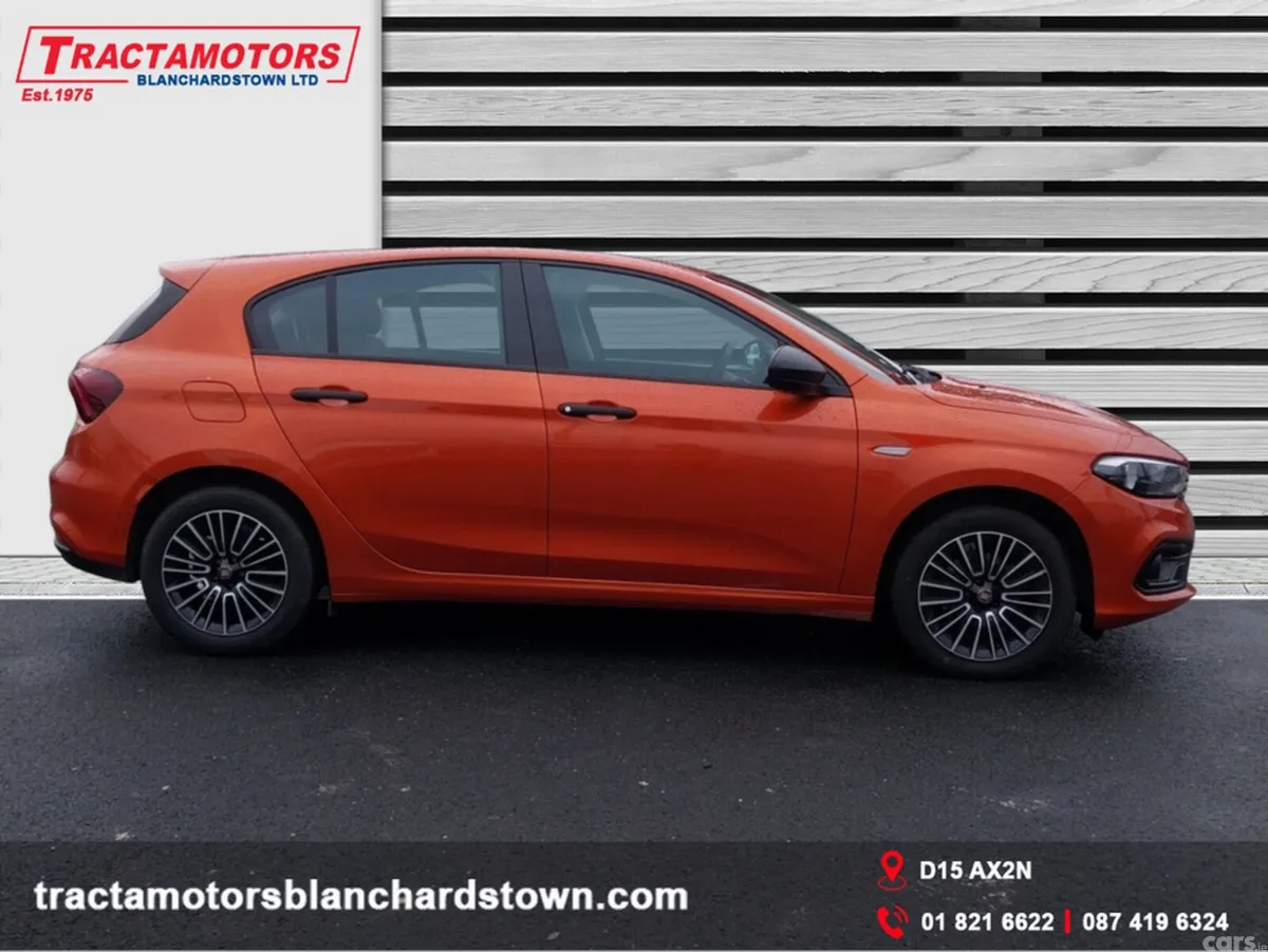 Fiat Tipo Hatchback, Petrol, 2023, Orange