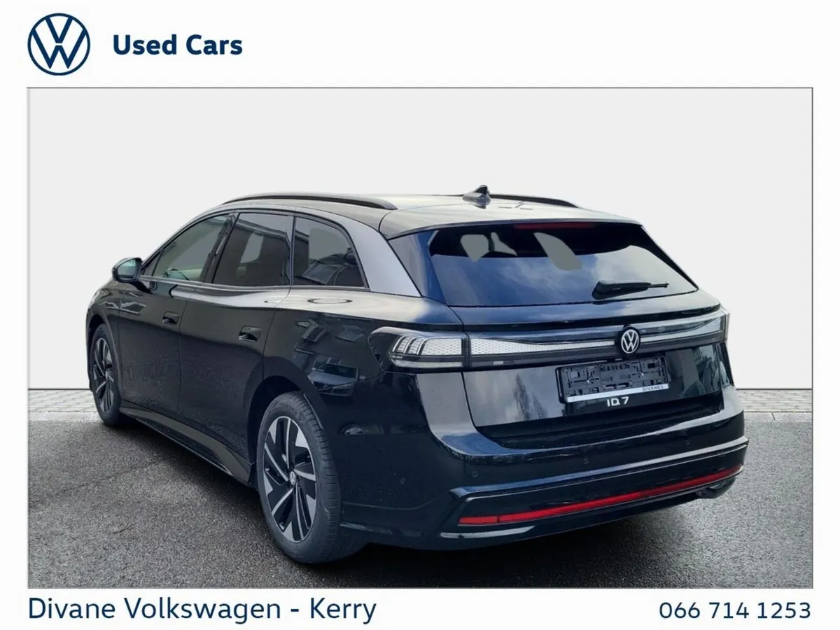 Volkswagen ID.7 Estate, Electric, 2027, Black