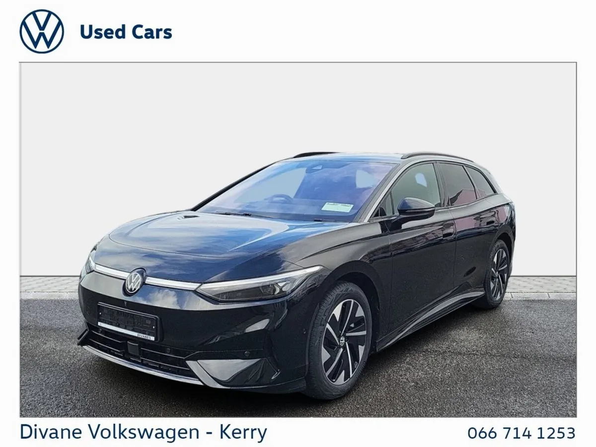 Volkswagen ID.7 Estate, Electric, 2027, Black